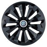 Cumpara ieftin Set 4 capace roti Fox negru R16 Compatibil Cu Volkswagen
