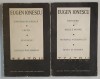 TEATRU , VOLUMELE I - II de EUGEN IONESCU , 1968 *EDITIE BROSATA , *MINIMA UZURA