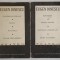 TEATRU , VOLUMELE I - II de EUGEN IONESCU , 1968 *EDITIE BROSATA , *MINIMA UZURA