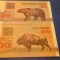 2 Bancnote Rare Belarus 50-100 Unc Rubles 1992