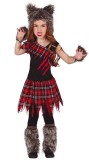 Costum Halloween copii lupoaica fioroasa 7-9 ani
