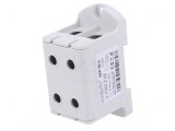 Conector de Șine 95mm2 1 Pista 4 Borne Gri 41,6mm
