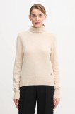 Colmar pulover din amestec de l&acirc;nă culoarea bej, light, cu guler, 4300.3ZQ