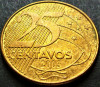 Moneda 25 CENTAVOS - BRAZILIA, anul 2003 * cod 1138, America Centrala si de Sud