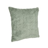 Perna decorativa, 60x60 cm, Verde, Poliester, ATU-085526, Oem