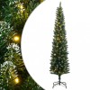 VidaXL Brad Crăciun artificial subțire cu 300 LED-uri, 180 cm 3315760