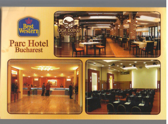 CPIB 12241 CARTE POSTALA - BUCURESTI. HOTEL PARC