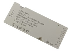 Sursa de alimentare LED cu 6 iesiri 2PIN (Dupont), 12V DC, 2A, compatibila cu senzori 3PIN si 4PIN, alb