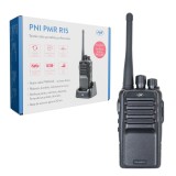 Cumpara ieftin Resigilat: Statie Radio Portabila Profesionala PNI PMR R15, 0.5W, 16 Canale, CTCSS/DCS, ASQ, TOT, Walkie-Talkie 446MHz, Incarcator Birou