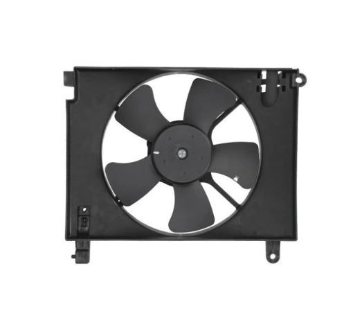 GMV radiator electroventilator Chevrolet Aveo (T250), 2006-2011, motor 1.2; 1.4, benzina, fara AC, 110W; 300 mm; 2 pini