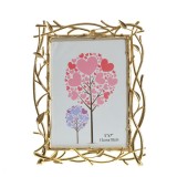 Rama foto cu crengute metalice 13x18 cm