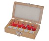 Set 5 freze profilate Router bits &oslash;8mm tip C, Raider 158302