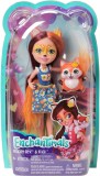 ENCHANTIMALS PAPUSI CU ANIMALUTE FELICITY FOX SI FLICK SuperHeroes ToysZone, Mattel