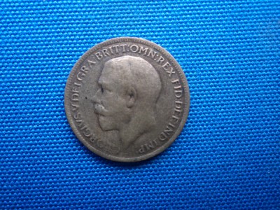 FARTHING 1919 GEORGIUS V / ANGLIA foto