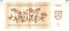 B11 1 - Bancnota foarte veche - Lituania - 1 talon - 1992