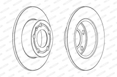 FERODO DDF929C PREMIER Coat+ disc Disc frana foto