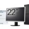 Pachet Second Hand Calculator LENOVO M710T Tower, Intel Core i3-6100 3.70GHz, 8GB DDR4, 256GB SSD, DVD-ROM + Monitor 22 Inch + Imprimanta Brother HL-L