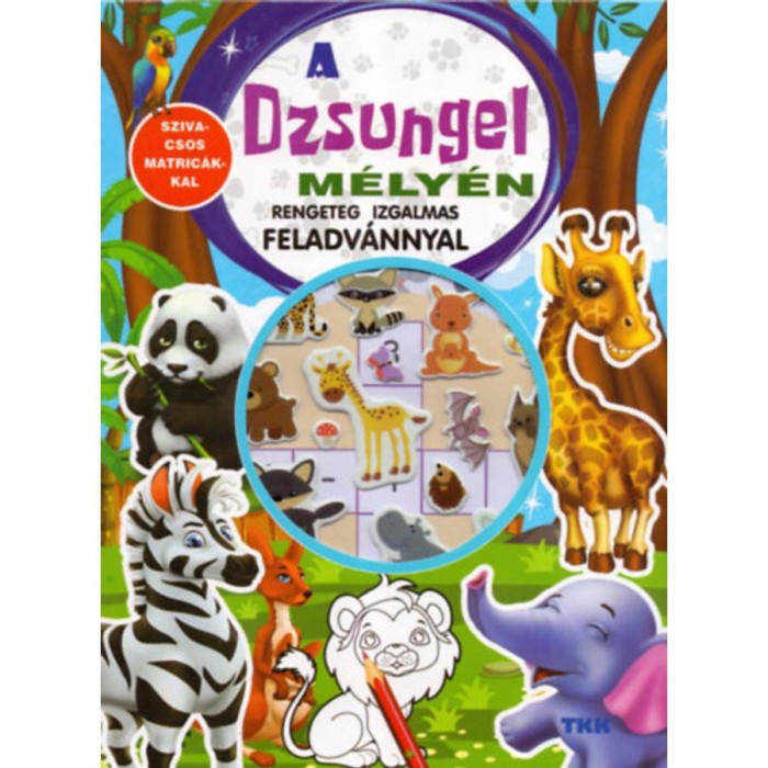 A dzsungel m&eacute;ly&eacute;n - Rengeteg izgalmas feladv&aacute;nnyal - szivacsos matric&aacute;kkal