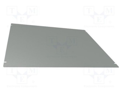 Placă de montare oţel gri HAMMOND seria 1441 foto