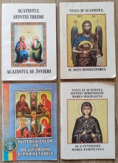 Lot de 4 carti religioase ortodoxe