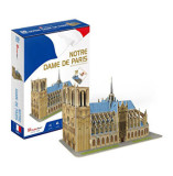 Puzzle 3D - Notre Dame, 53 piese, CubicFun