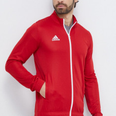 adidas Performance hanorac de antrenament Entrada 22 culoarea roșu, cu imprimeu H57537