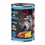 Alpha Spirit Dog Wet - Salmon &amp;amp; Pineapple 400 g