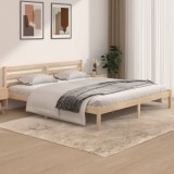 Cumpara ieftin Cadru de pat Super King, 180x200 cm, lemn masiv de pin
