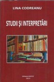(autograf) Studii si interpretari - Lina Codreanu