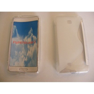 Husa Silicon S-line LG F5 (P875) Transparent Bulk foto