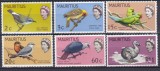 DB1 Fauna Pasari 1968 Mauritius 6 v. MNH