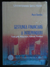 Gestiunea financiara a intreprinderii foto