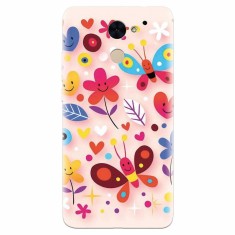 Husa silicon pentru Huawei Nova Lite Plus, Butterfly 102 foto