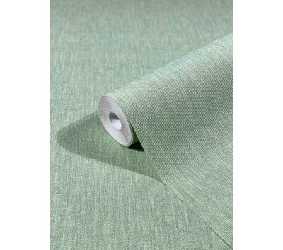 Tapet decorativ, imitatie, panza, extralavabil, verde oliv, Marburg Botanica, 33331 foto