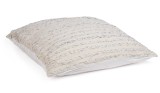 Cumpara ieftin Perna podea textil alb bej Tosh 80x80 cm