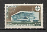 Franta.1968 Congres de cooperare mondiala XF.263, Nestampilat
