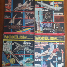 Lot 4 Reviste Modelism an 1985 , nr. 1,2,3,4 / C rev P2