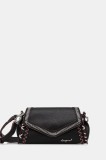 Desigual poșetă MANHATTAN PESPUNTES Z culoarea negru, 25WAXPBE