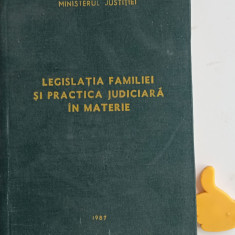 Legislatia familiei si practica judiciara in materie