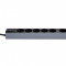 Prelungitor protectie la supratensiune 2 metri 6 prize intrerupator cablu 3 x 1,5mm