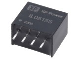 Convertor DC/DC 2W 5V la 15V 132mA XP Power SIP THT