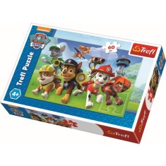 PUZZLE TREFL 60 PATRULA CATELUSILOR GATA DE ACTIUNE
