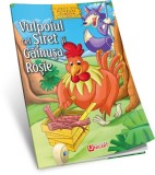 Vulpoiul cel Siret si Gainusa Rosie - carte de colorat A4