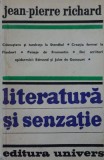 Jean-Pierre Richard &ndash; Literatura si senzatie