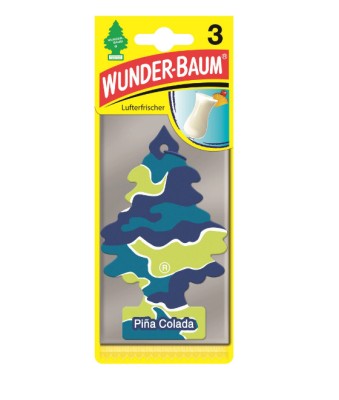 Set 2 x Odorizant Wunder-Baum - 3 Pack Pina Colada si Laveta Microfibra 30x40cm foto