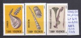 2003 Instrumente muzicale populare LP 1619 MNH Pret 1,8+1Lei, Muzica, Nestampilat