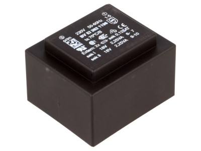 Transformator &amp;icirc;ncapsulat 4,5VA 230V 18V foto
