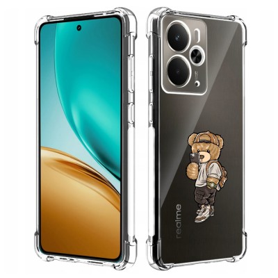 Husa antisoc pentru realme 14 / realme 14t - airbag tpu, col&amp;Egrave;uri ranforsate- selfie foto