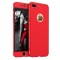 Husa telefon Apple Iphone 8 Plus 360 ofera protectie Completa Ultrasubtire Lux Design Red + Folie Sticla