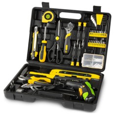 Trusa de scule Fieldmann cu surubelnita electrica fara fir, 3,6V, 66 accesorii